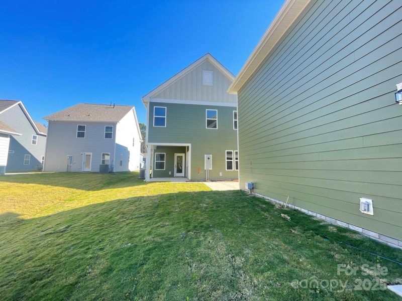 Exterior details and patio area of a home in Arbor Village, Matthews (Image 3). Exterior details and patio area of a home in Arbor Village, Matthews (Image 3).