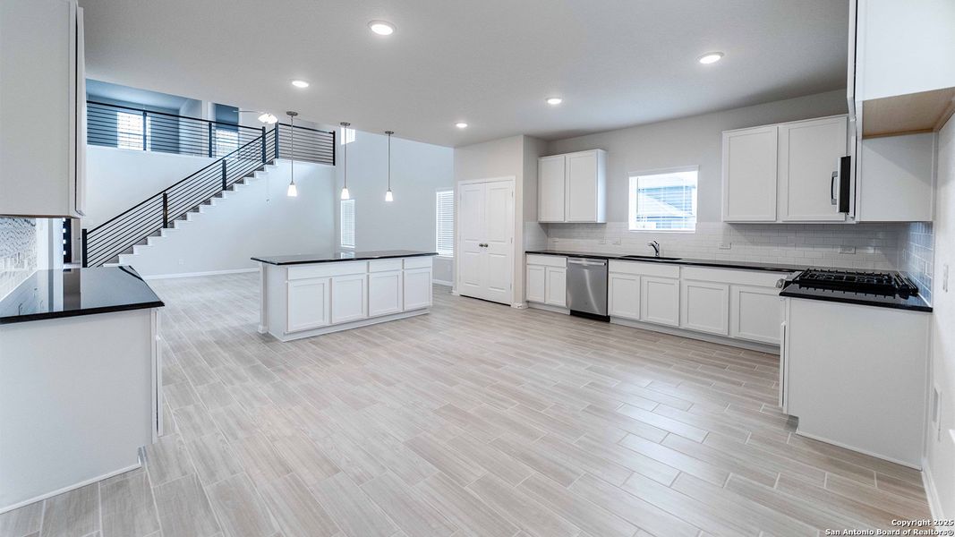 Spacious, unfurnished interior of a new home in Morgan Meadows, San Antonio (Image 18). Spacious, unfurnished interior of a new home in Morgan Meadows, San Antonio (Image 18).