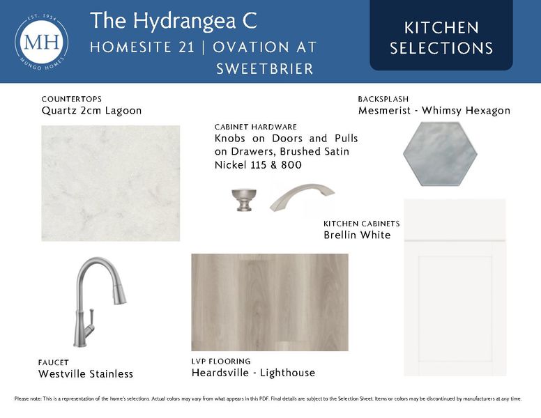 Sample of building materials used in homes in Ovation at Sweetbrier, Durham (Image 6). Sample of building materials used in homes in Ovation at Sweetbrier, Durham (Image 6).