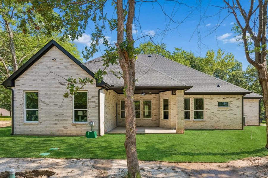 Back of the home