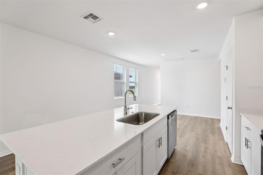 Furnished interior view inside a new home in Hamilton Bluff - Classic Series, Lake Hamilton (Image 14).