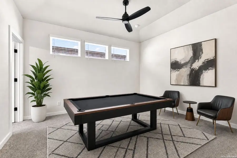 Furnished interior view inside a new home in Windsong, Boerne (Image 6).