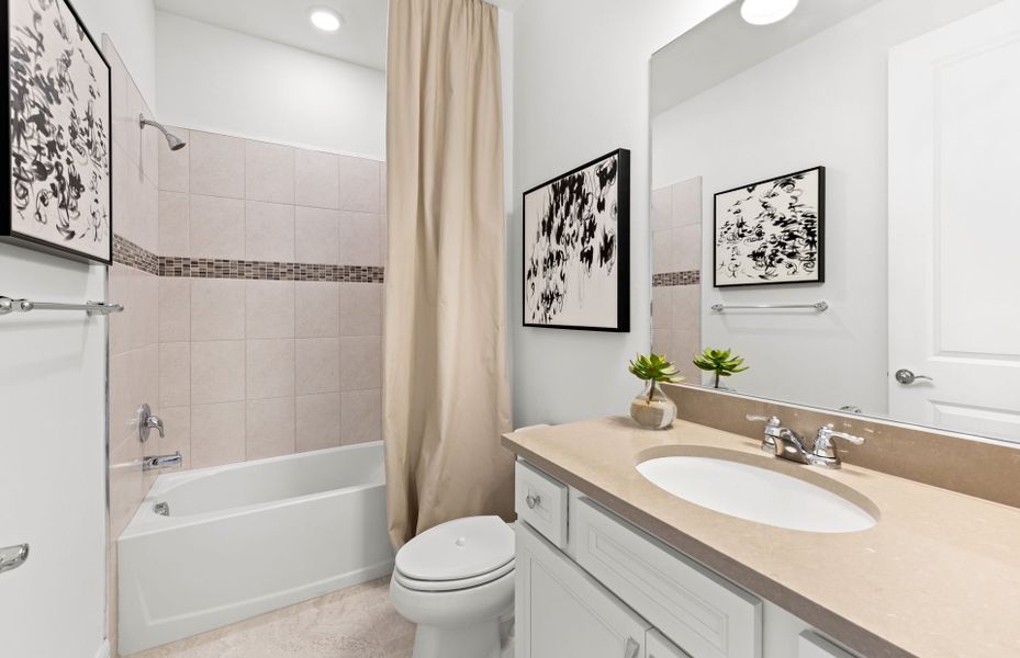 Representative furnished interior of a home built from the Chapman by Centex in Caloosa Cove, Labelle (Image 13).