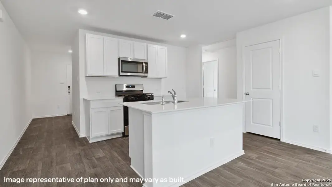 Furnished interior view inside a new home in Applewood, San Antonio (Image 11).