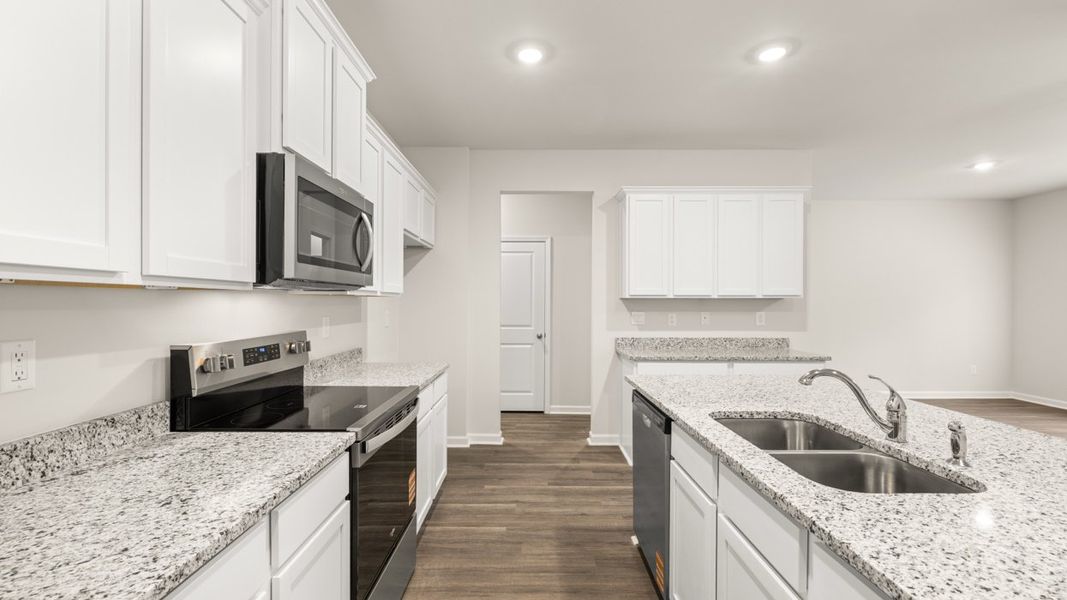 Furnished interior view inside a new home in Laurel Park Townhomes, Hephzibah (Image 8). Furnished interior view inside a new home in Laurel Park Townhomes, Hephzibah (Image 8).