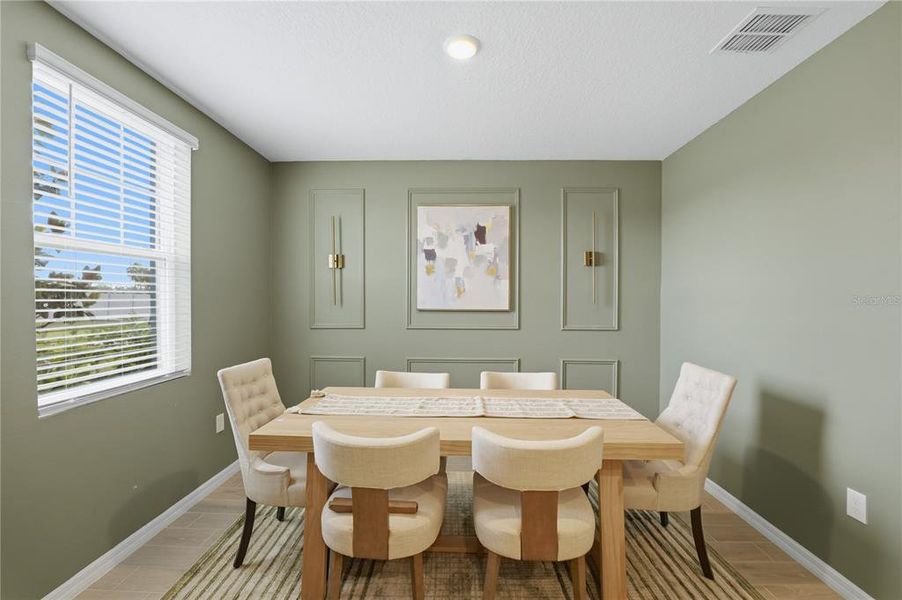 Furnished interior view inside a new home in , Davenport (Image 23).