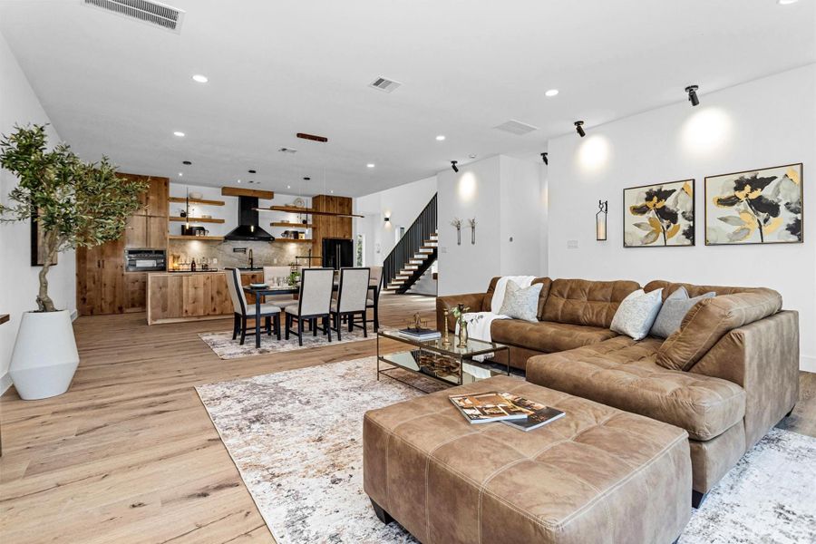 Furnished interior view inside a new home in , Montgomery (Image 15).