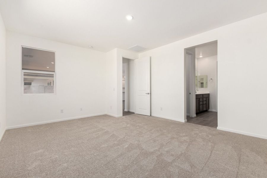 2D floor plan layout of this home in The Views at Rancho Cabrillo, Peoria, AZ (Image 12).