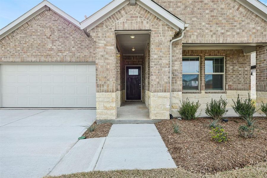 Exterior details and patio area of a home in Trails of Lavon - Signature Series, Lavon (Image 4). Exterior details and patio area of a home in Trails of Lavon - Signature Series, Lavon (Image 4).