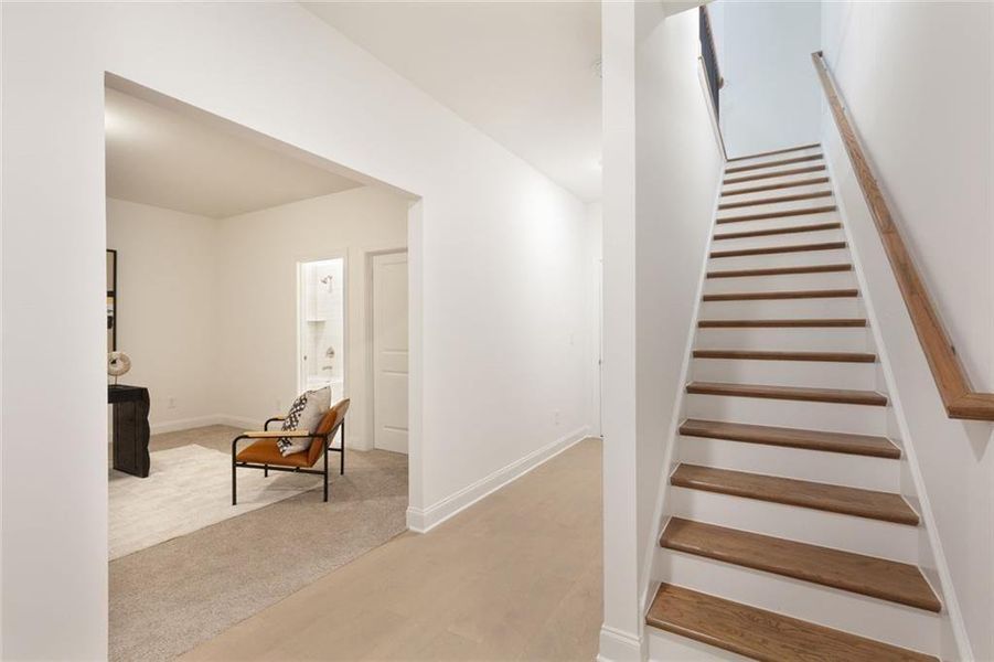 Furnished interior view inside a new home in , Sugar Hill (Image 16).