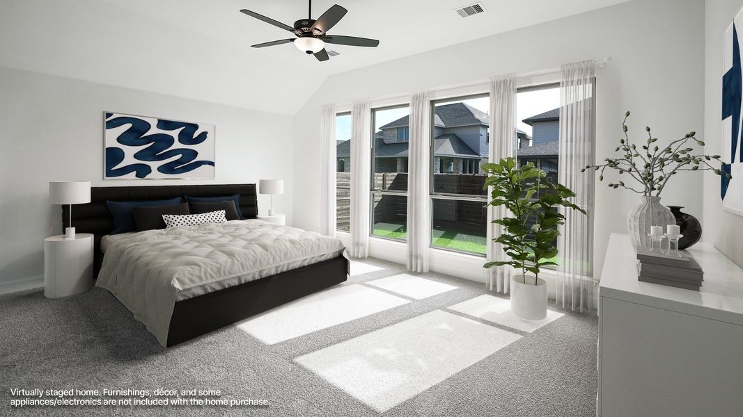 Furnished interior view inside a new home in Juniper Springs, Lockhart (Image 7).