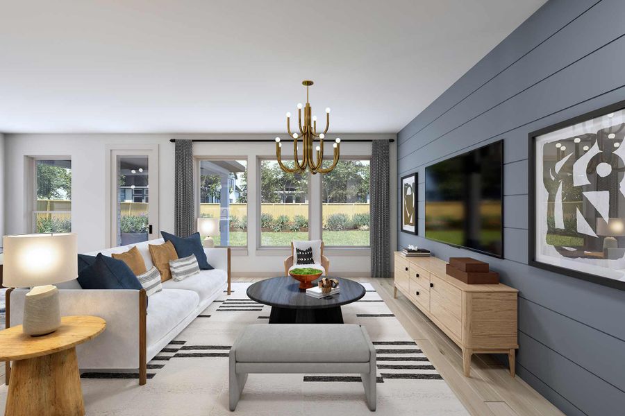 The Hyacinth - Family Room