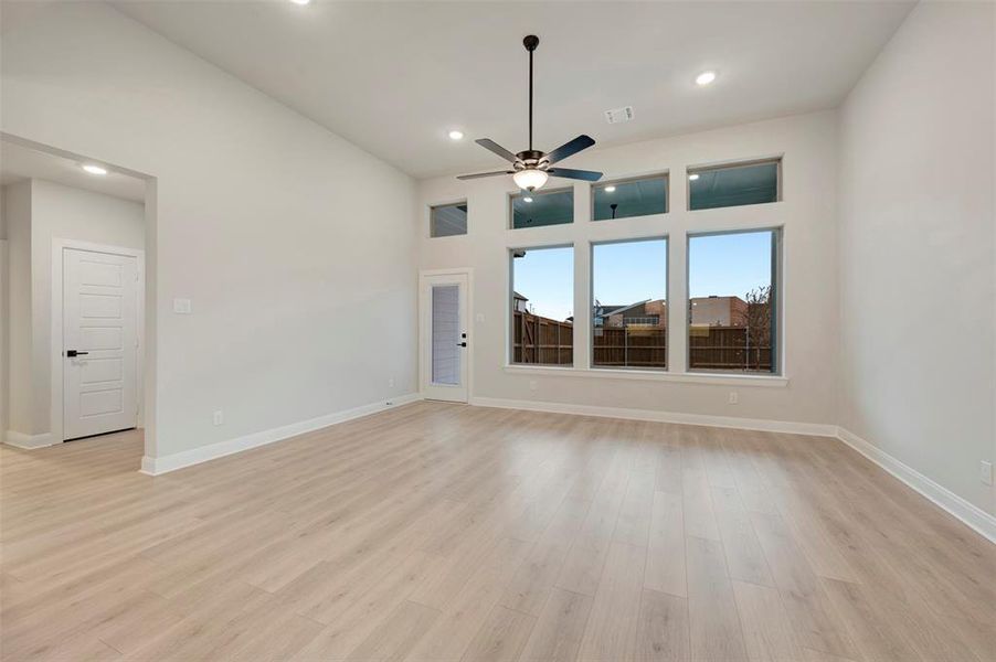 Spacious, unfurnished interior of a new home in Karis - Village Series, Crowley (Image 32).