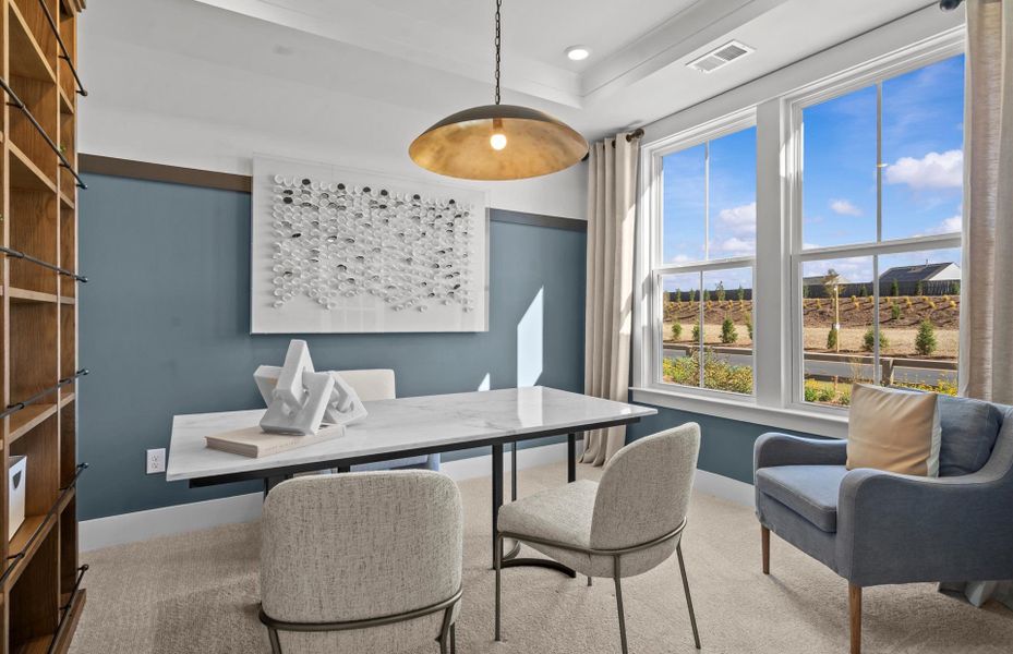 Representative furnished interior of a home built from the Mainstay by Del Webb in Del Webb Southern Oaks, Newnan (Image 6).