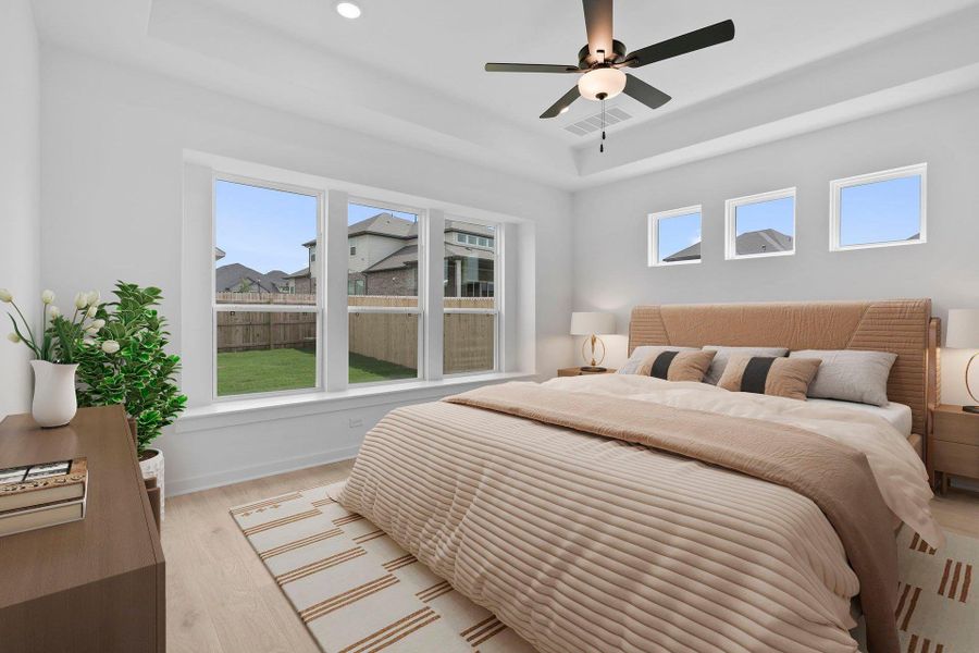Primary Bedroom - Virtually Staged Primary Bedroom - Virtually Staged