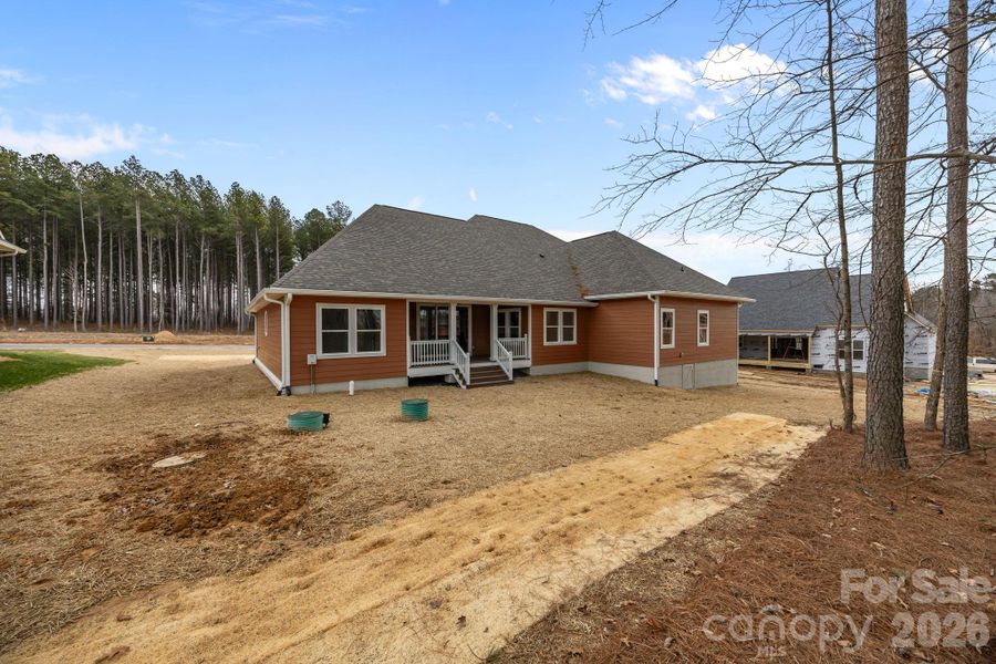 Exterior details and patio area of a home in , Statesville (Image 4).