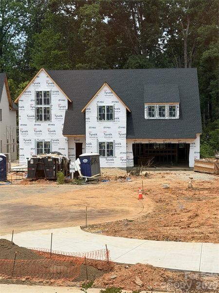 In-progress construction of a new home in , Charlotte, NC (Image 4).