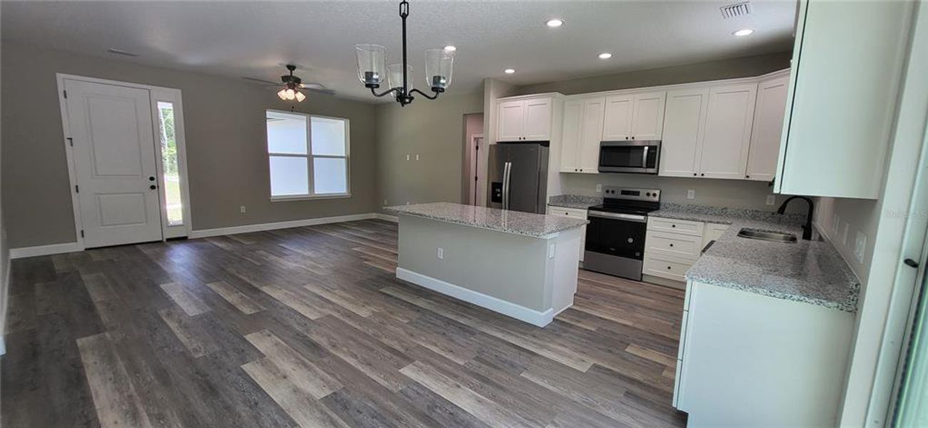 Furnished interior view inside a new home in , Bunnell (Image 8). Furnished interior view inside a new home in , Bunnell (Image 8).