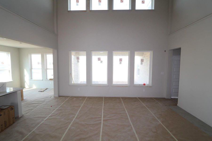 Great room - still under construction! Great room - still under construction!