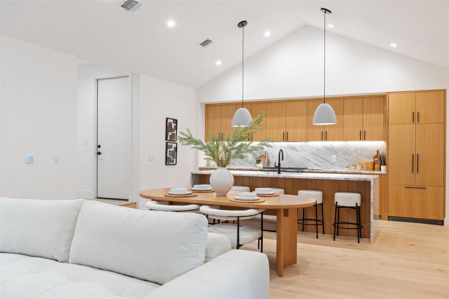 Furnished interior view inside a new home in , Austin (Image 9).