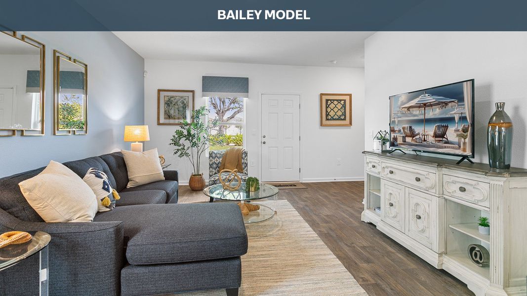 Representative furnished interior of a home built from the Bailey by D.R. Horton in Liberty Cove, Yulee (Image 7).