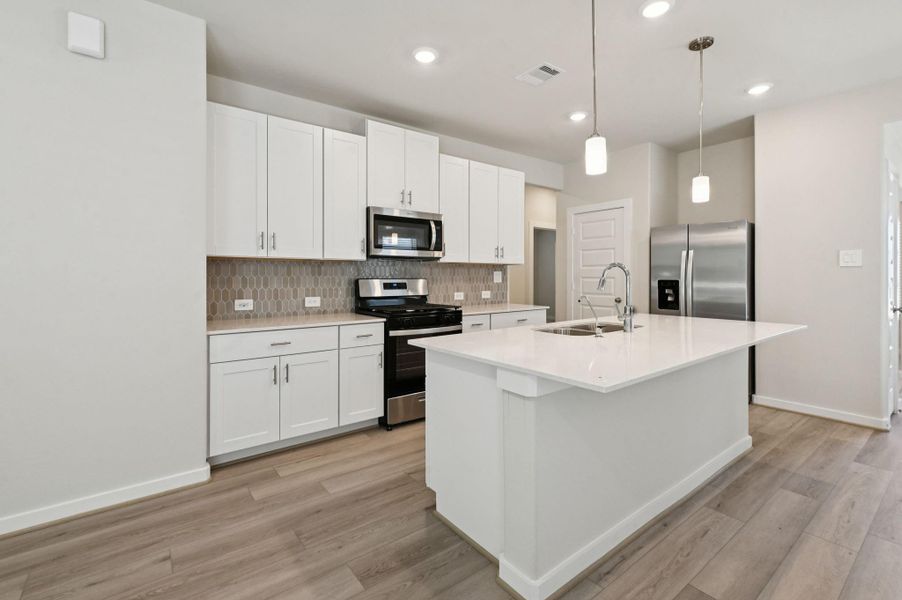 Furnished interior view inside a new home in , New Caney (Image 5). Furnished interior view inside a new home in , New Caney (Image 5).