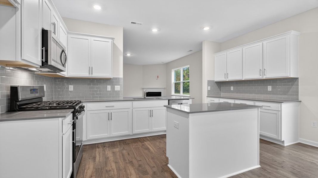Furnished interior view inside a new home in Galvins Ridge, Sanford (Image 3).