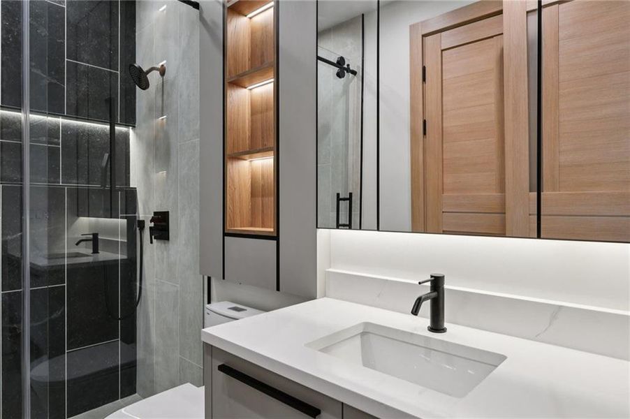 Furnished interior view inside a new home in , Cumming (Image 15). Furnished interior view inside a new home in , Cumming (Image 15).