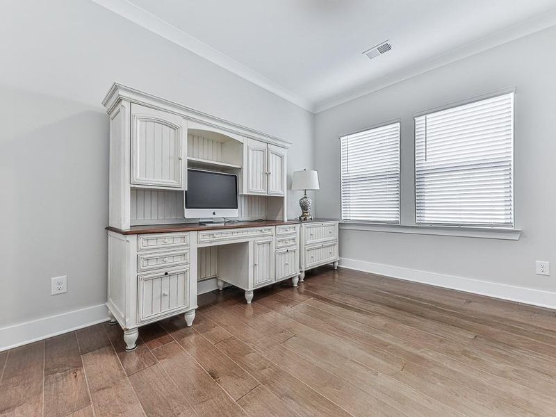 Furnished interior view inside a new home in Glenhaven at Ridgewalk, Woodstock (Image 9).