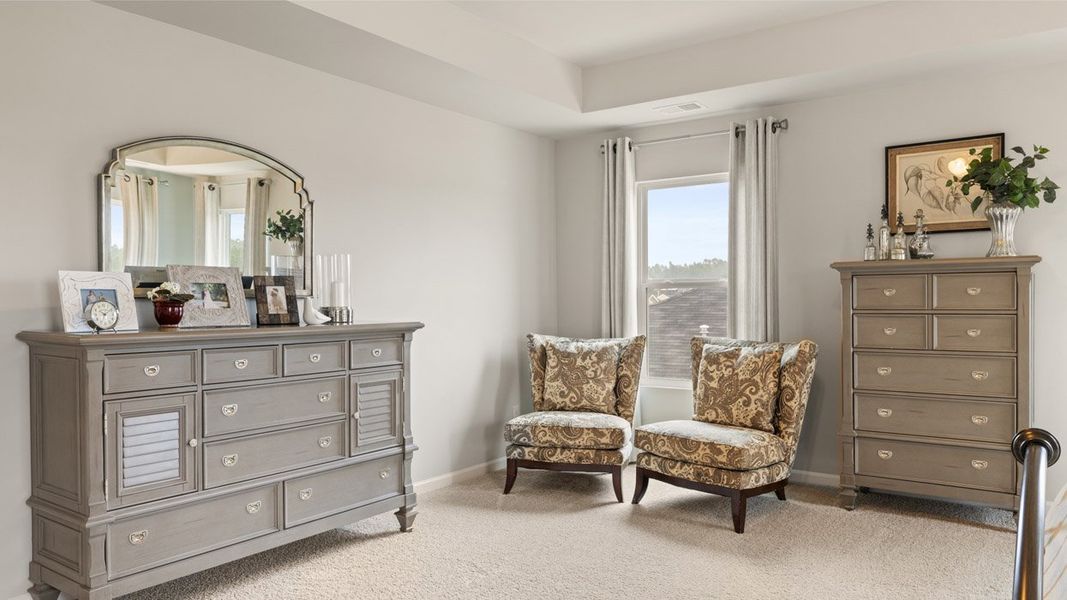 Representative furnished interior of a home built from the Mansfield by D.R. Horton in Estates at Deer Hollow, Grovetown (Image 17).