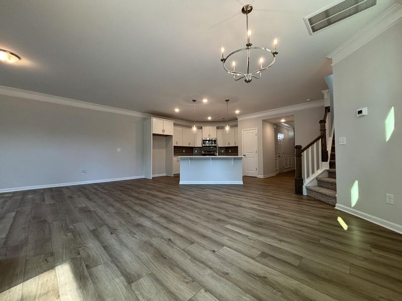 Spacious, unfurnished interior of a new home in Riverbrooke Townhomes, Simpsonville (Image 10).