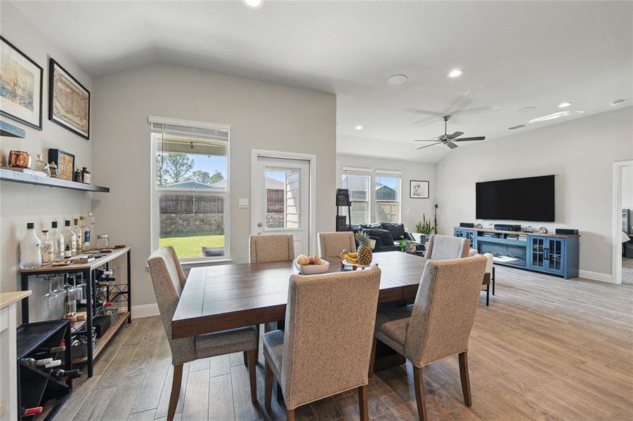 Furnished interior view inside a new home in , Denton (Image 28).