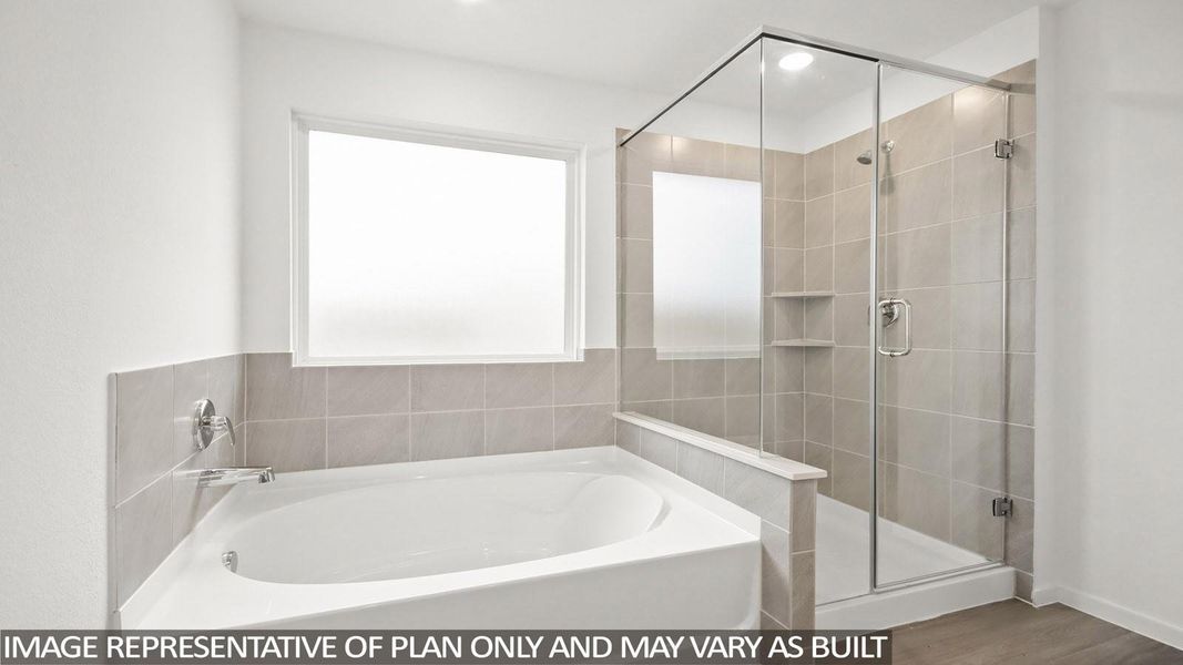 Furnished interior view inside a new home in Granger Pines, Conroe (Image 7).