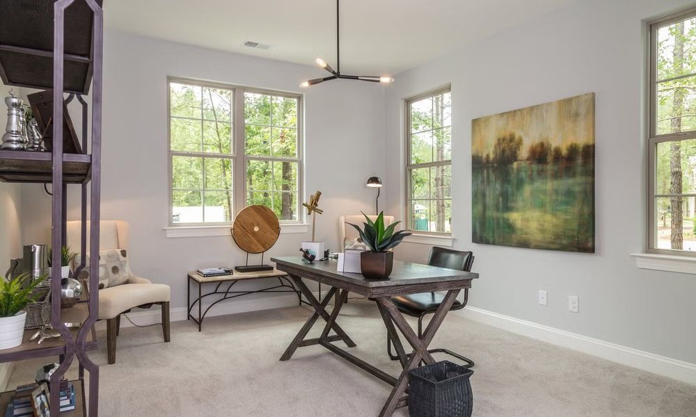 Representative furnished interior of a home built from the Monterey by Classica Homes in McLean - South Shore, Clover (Image 14). Representative furnished interior of a home built from the Monterey by Classica Homes in McLean - South Shore, Clover (Image 14).