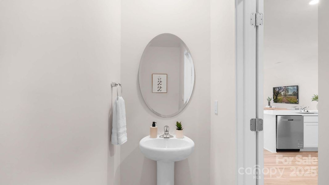 Furnished interior view inside a new home in Clark Creek Landing, Lincolnton (Image 10).