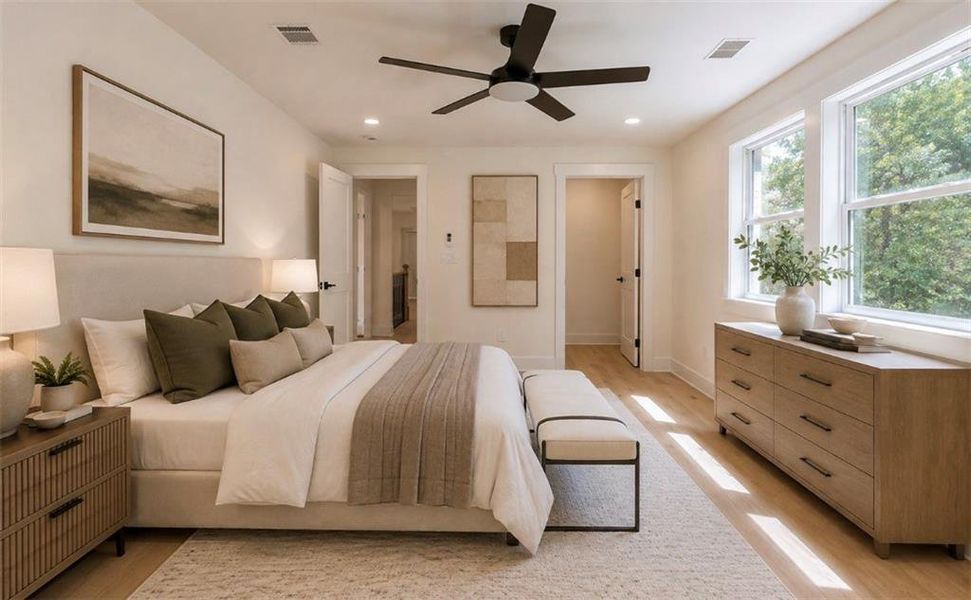 Furnished interior view inside a new home in , Peachtree Corners (Image 7).