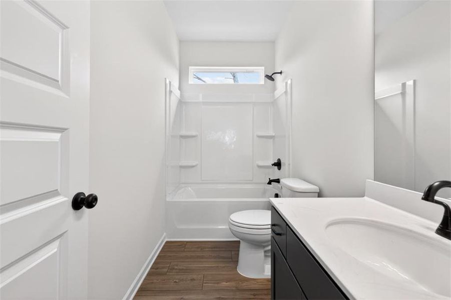 Furnished interior view inside a new home in Sanders Park, Austell (Image 8).
