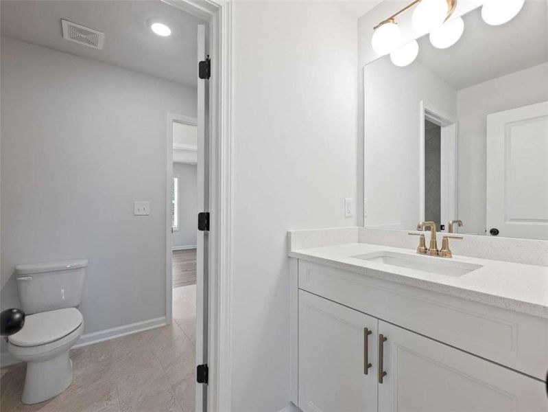 Furnished interior view inside a new home in , Buford (Image 25).