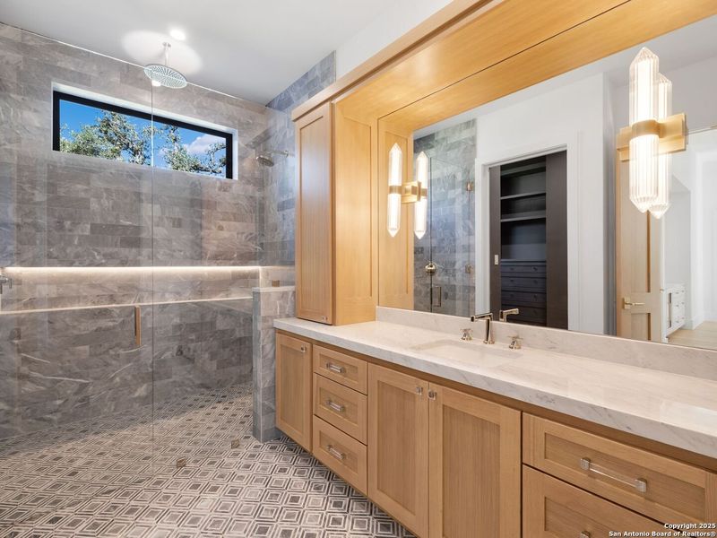 Furnished interior view inside a new home in , San Antonio (Image 14).