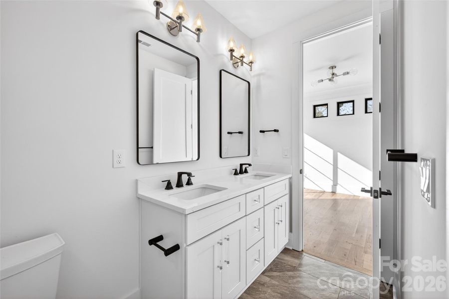 Furnished interior view inside a new home in , Charlotte (Image 13).