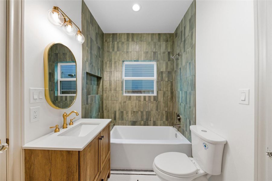 Furnished interior view inside a new home in , Houston (Image 12). Furnished interior view inside a new home in , Houston (Image 12).