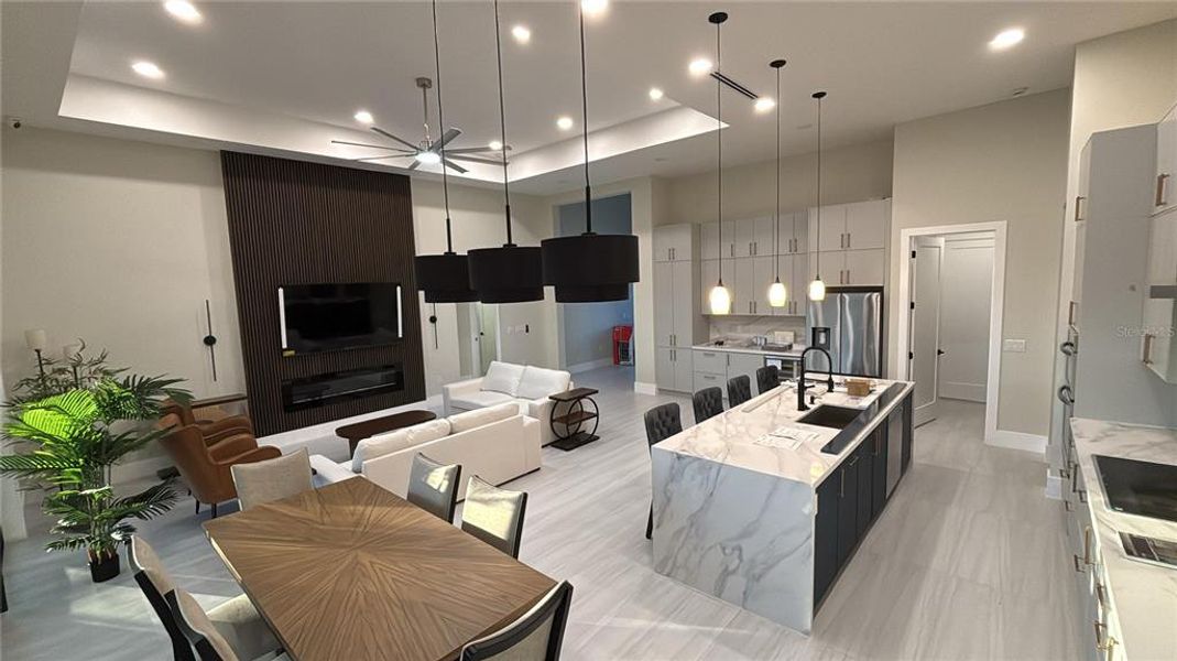 Furnished interior view inside a new home in , Port Charlotte (Image 28).