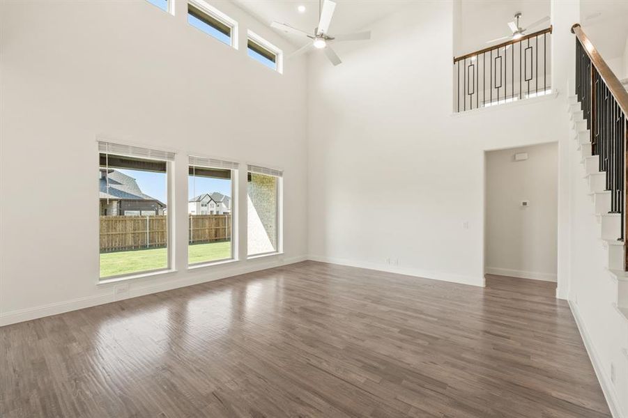 Spacious, unfurnished interior of a new home in Wildflower Ranch 60-65, Fort Worth (Image 26). Spacious, unfurnished interior of a new home in Wildflower Ranch 60-65, Fort Worth (Image 26).