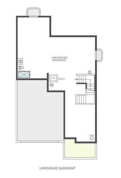 2D floor plan layout of this home in Sterling Ranch, Littleton, CO (Image 25).