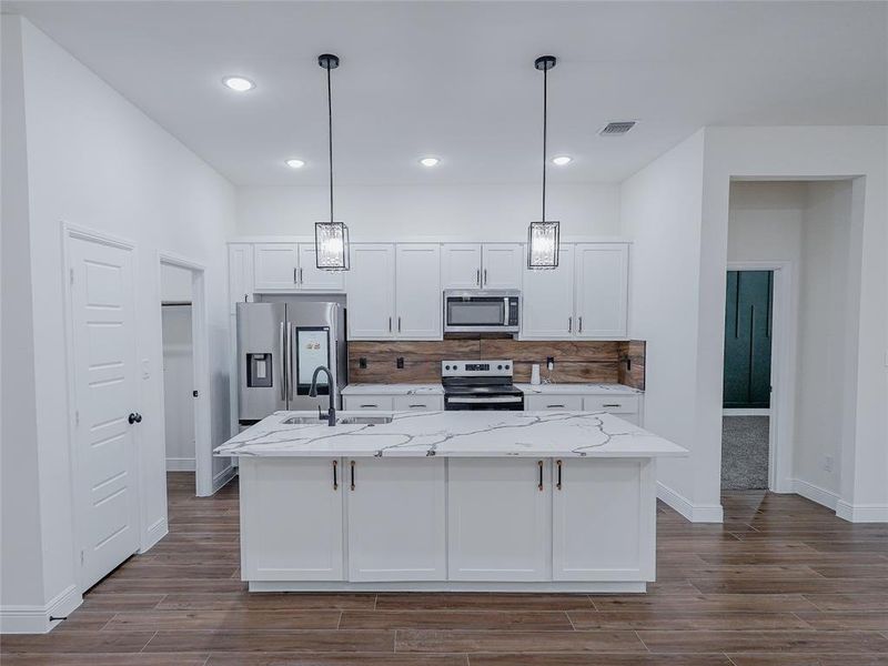 Furnished interior view inside a new home in , Dallas (Image 4). Furnished interior view inside a new home in , Dallas (Image 4).