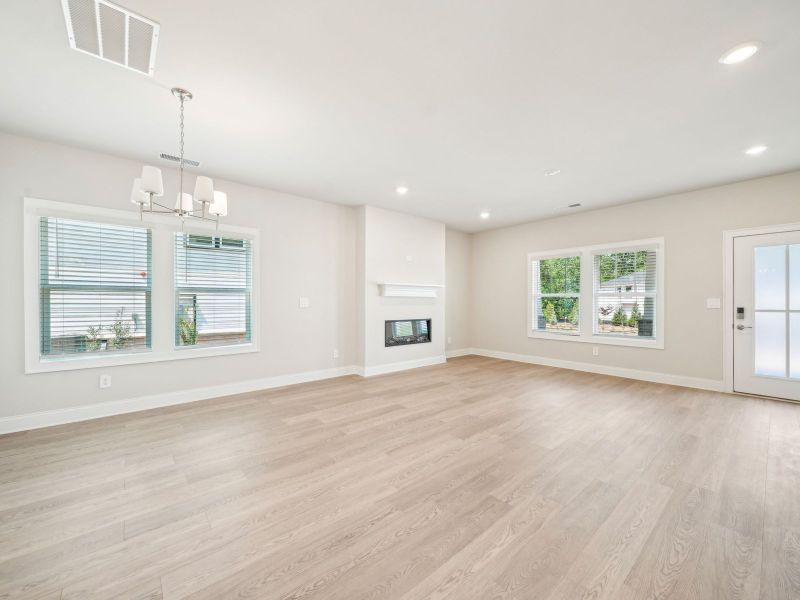 Great Room in the Oleander floorplan at a Meritage Homes community in Atlanta, GA.