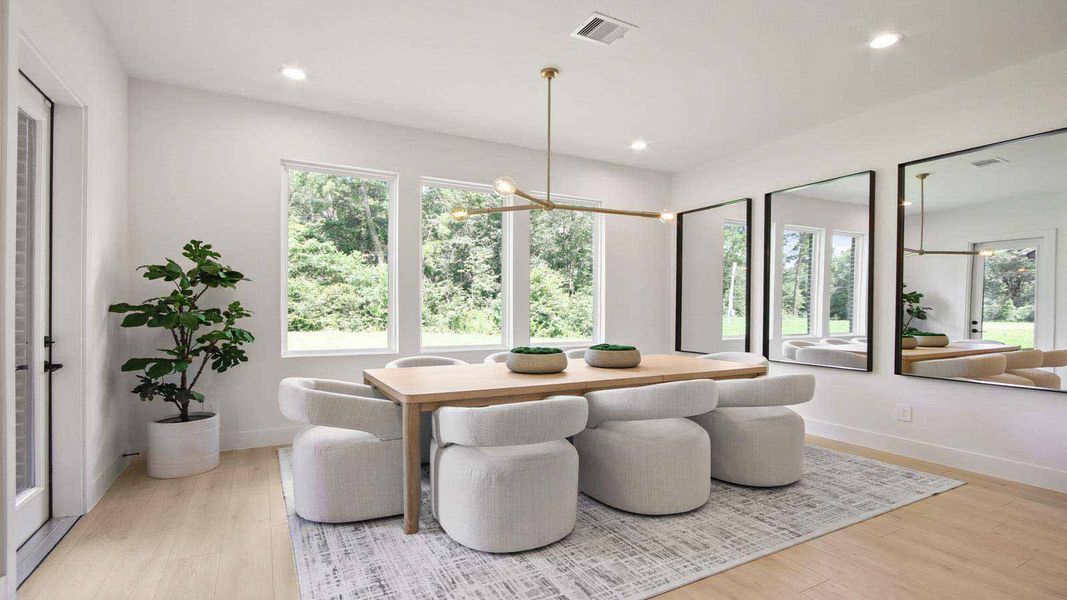 Furnished interior view inside a new home in Butlers Bend Estates, Pinehurst (Image 14).