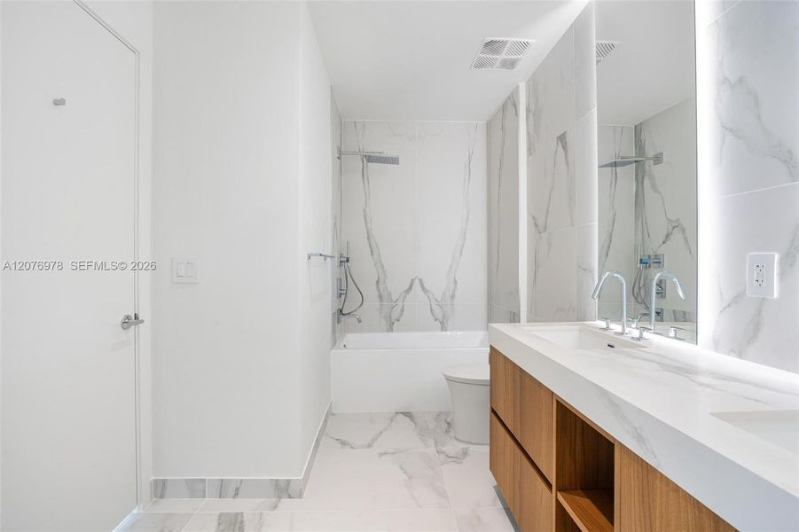 Furnished interior view inside a new home in , Miami (Image 6).