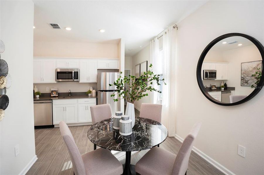 Furnished interior view inside a new home in , Clermont (Image 16).