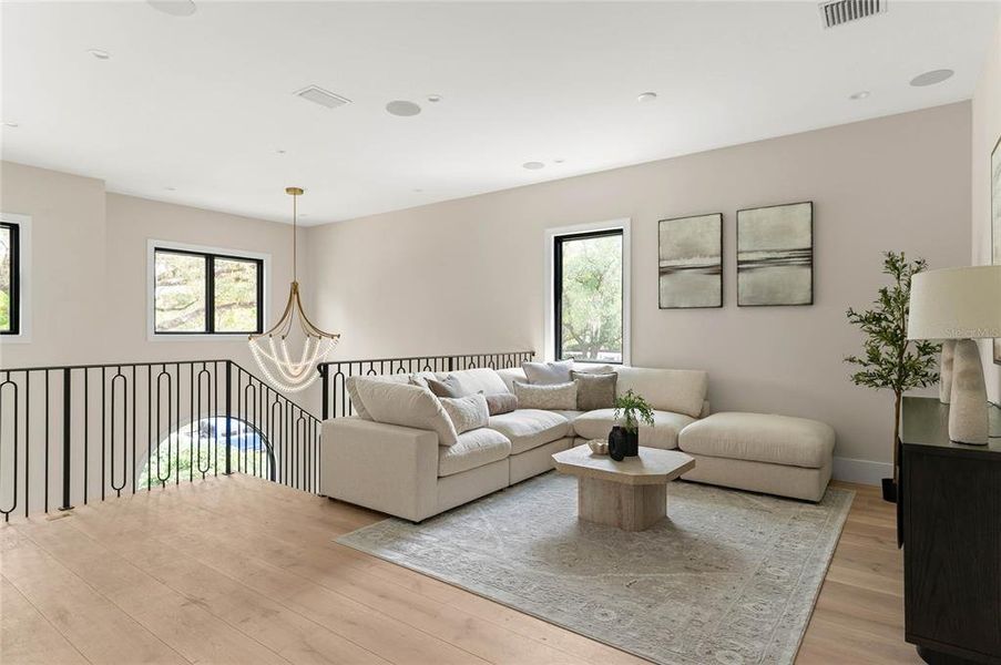 Furnished interior view inside a new home in , Winter Park (Image 60).